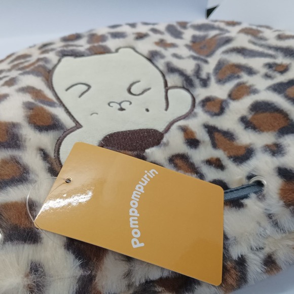 Pompompurin fur drawstring bag - Picture 8 of 10